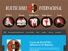 Tablet Screenshot of bujutsusosei.com